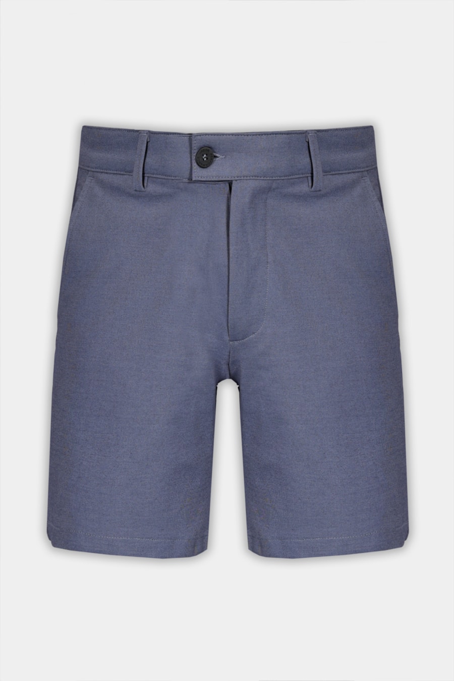 Bermuda Malha Chino Viscose Com Bolsos Azul Medio — foto 5 de 5