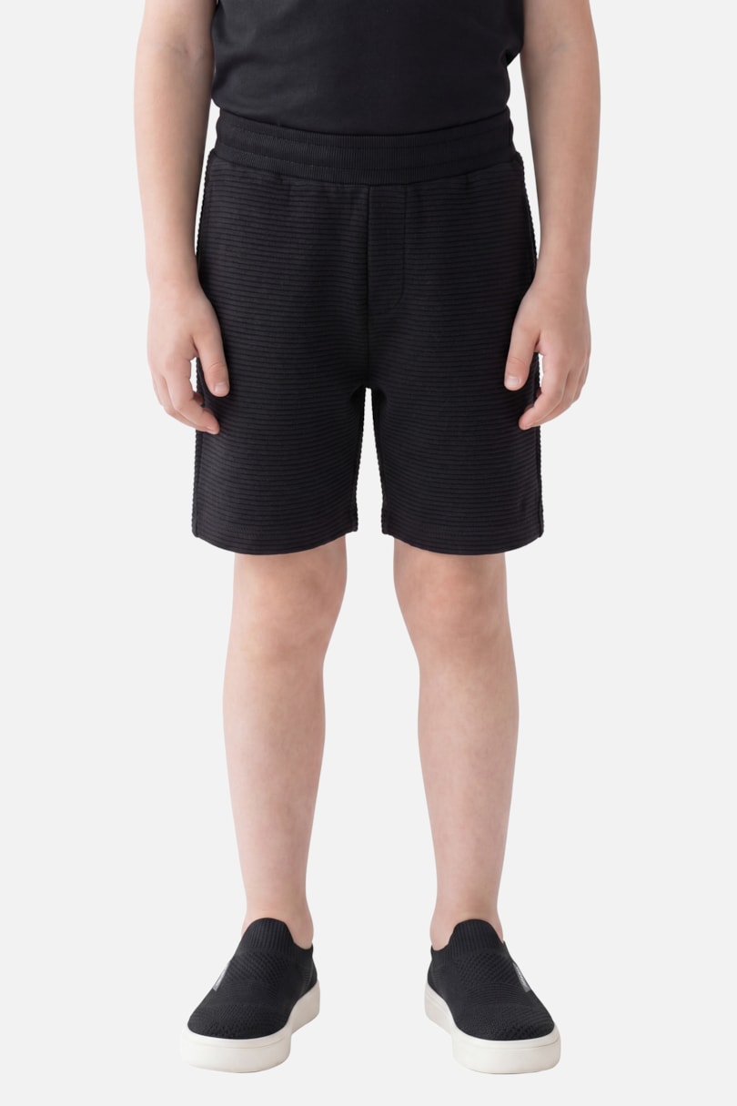 Bermuda Moletom Infantil Básica Preto
