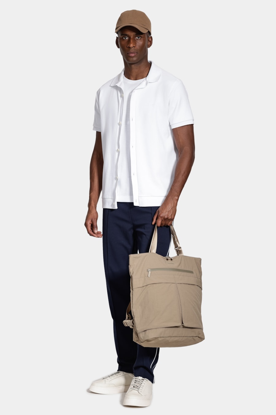 Bolsa Tote Bag Aramis Rise Caqui — foto 8 de 9