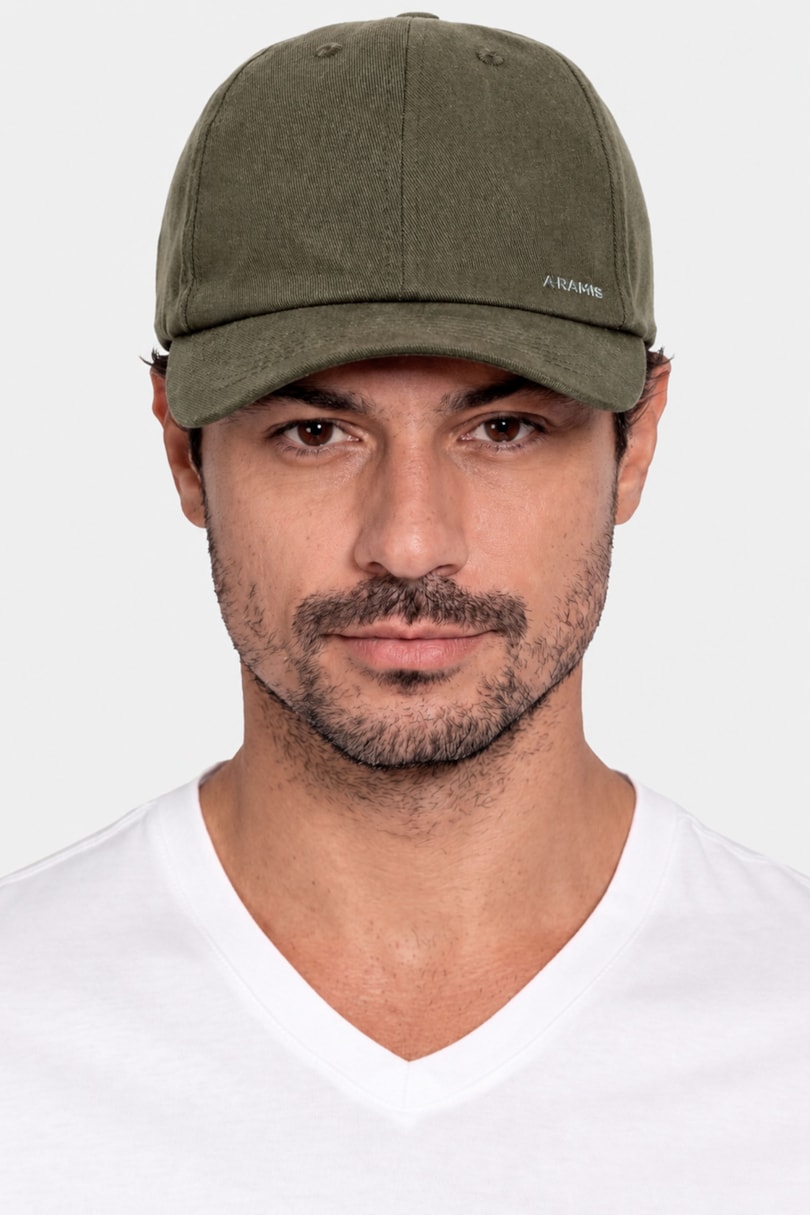 Boné Aramis Multi Logo Verde Militar