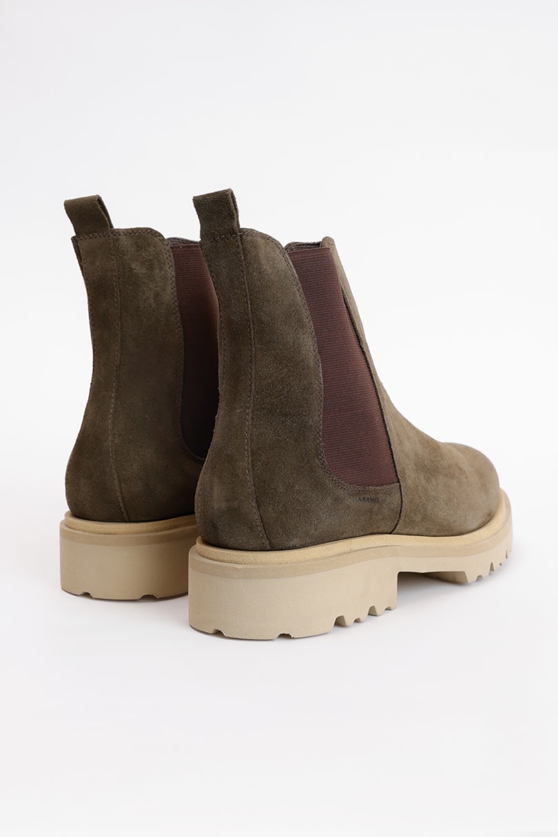 Bota Toscana Camurça Verde Musgo