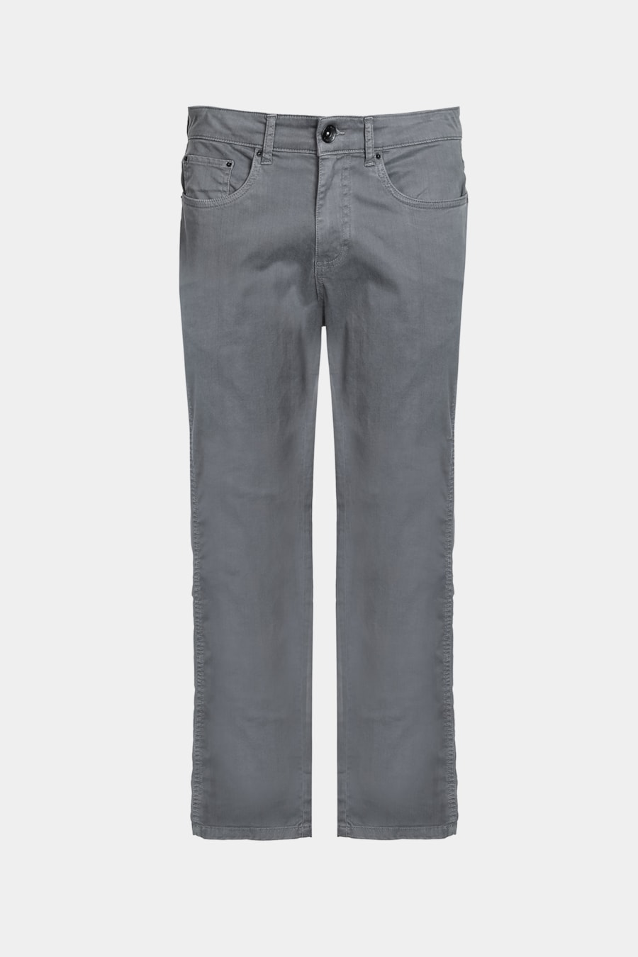 Calça 5 Pockets Slim Blend Lyocel Cinza — foto 6 de 6