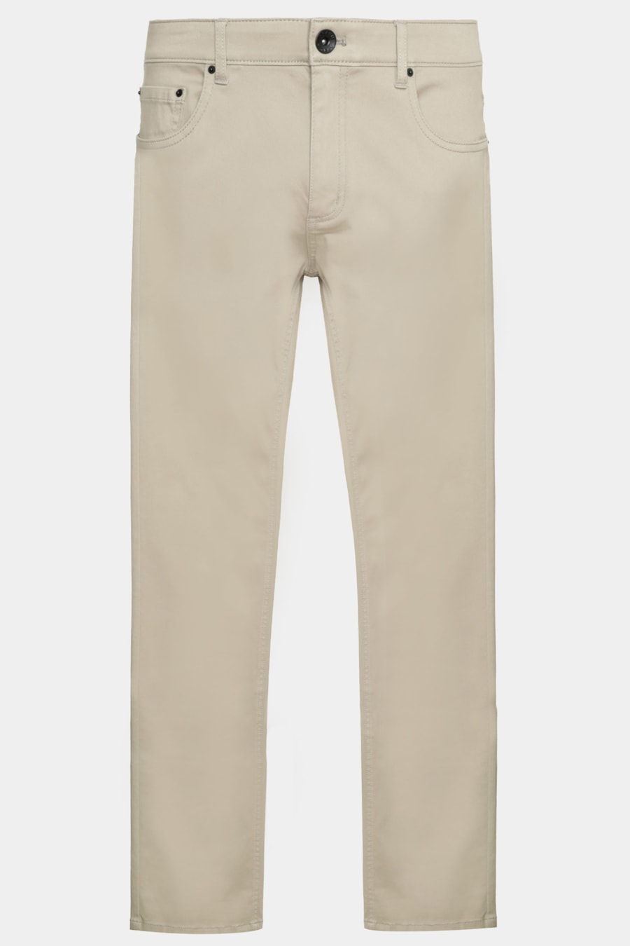 Calça 5 Pockets Slim Color Comfort Caqui — foto 7 de 7