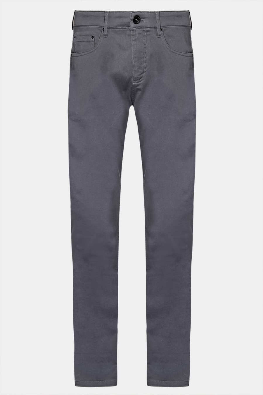 Calça 5 Pockets Slim Color Comfort Chumbo — foto 6 de 6