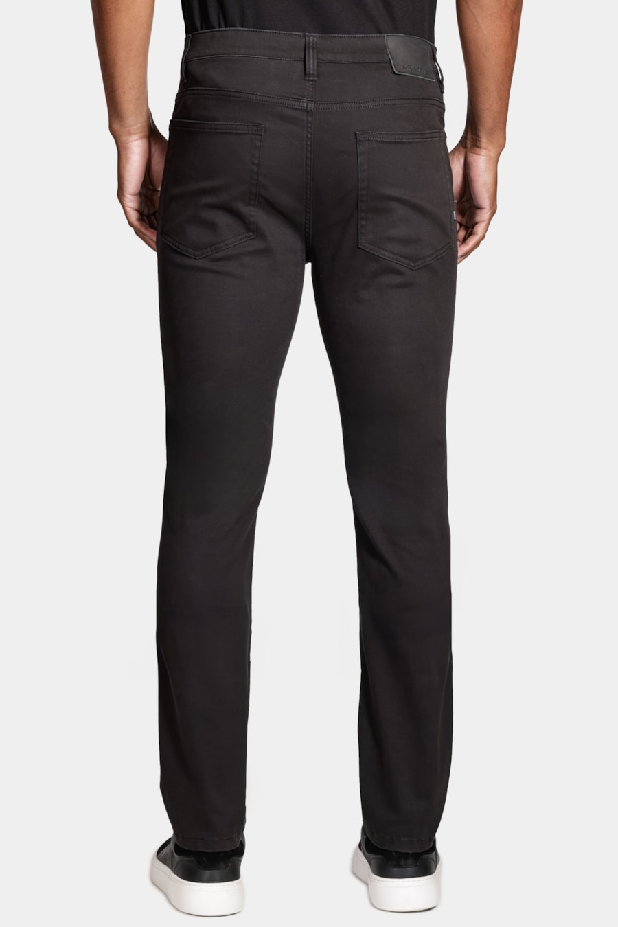 Calça 5 Pockets Slim Color Comfort Preto — foto 5 de 6