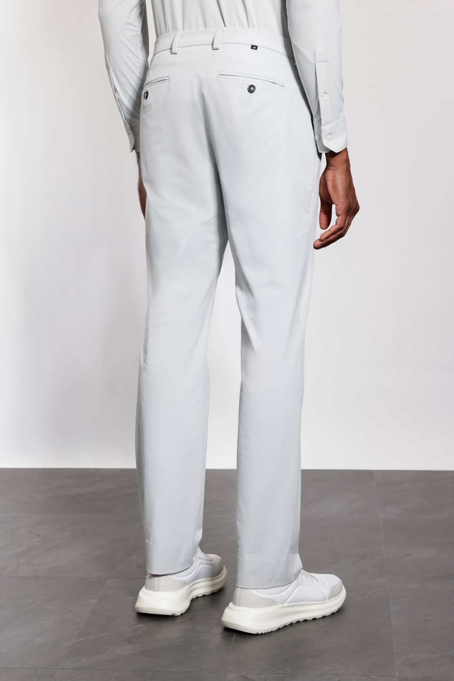 Calça Alfaiataria Air Flow Cinza — foto 5 de 6
