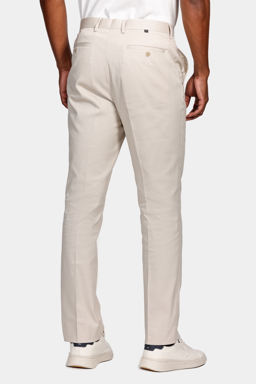 Calca Alfaiataria Canvas Super Slim (Pa) Off White — foto 5 de 5