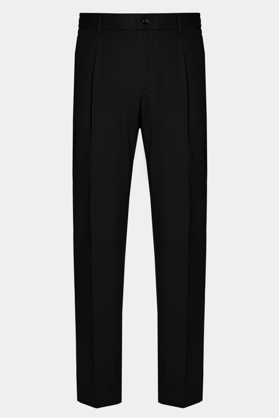 Calça Alfaiataria Cós Elástico e Bolsos Preto — foto 4 de 4