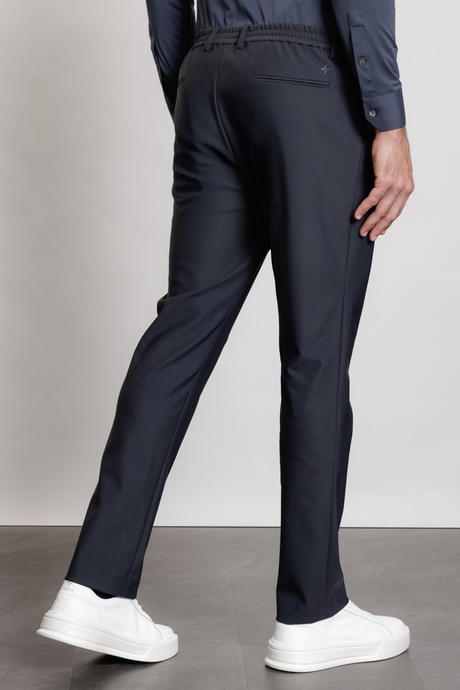 Calça Alfaiataria Flex Marinho — foto 4 de 5