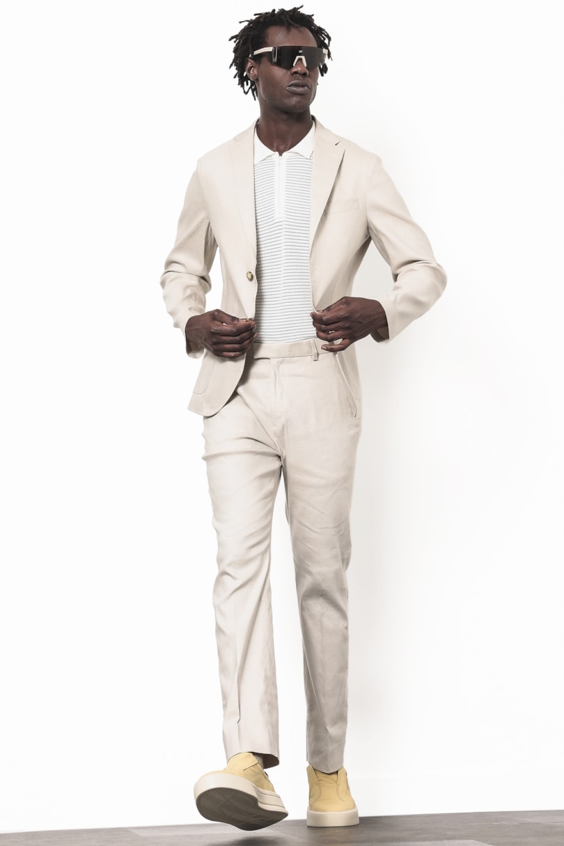 Calça Alfaiataria Linen Tech Flex Natural