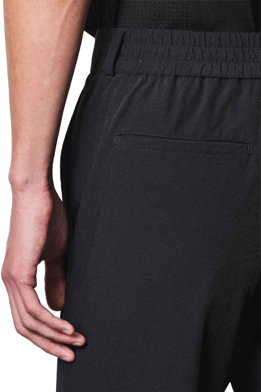 Calça Alfaiataria Malha Flex Marinho Escuro — foto 4 de 7