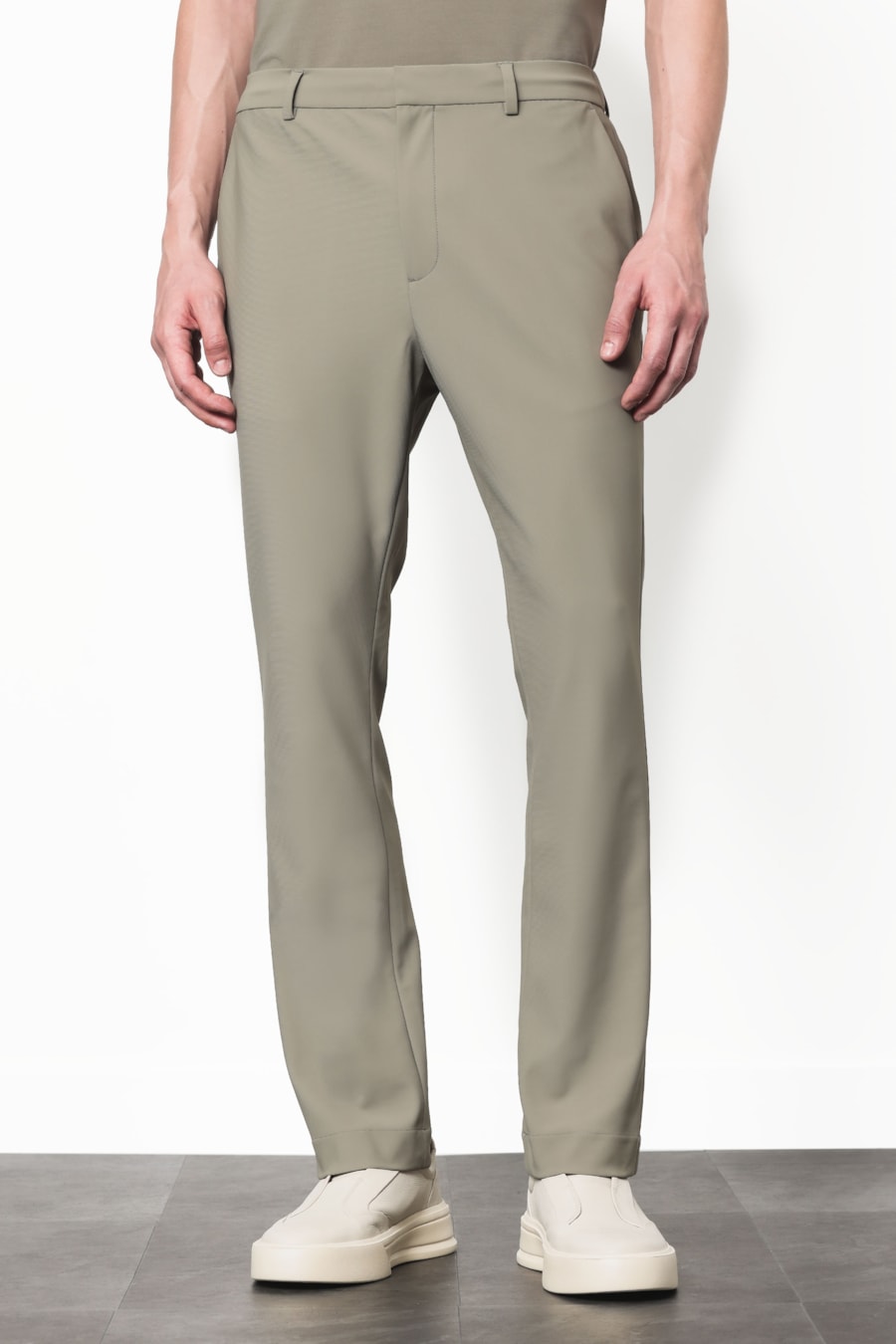 Calça Alfaiataria Malha Flex Menta — foto 1 de 7