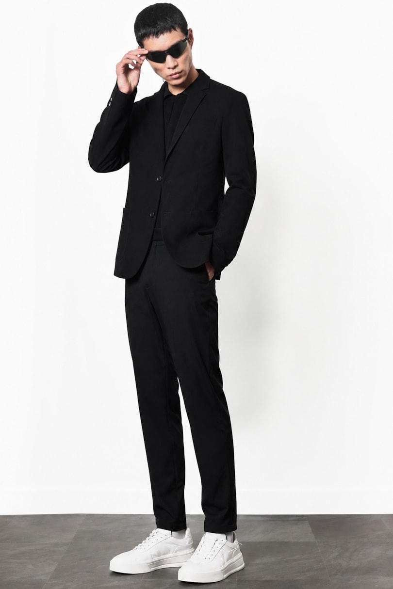 Calça Alfaiataria Malha Flex Preto