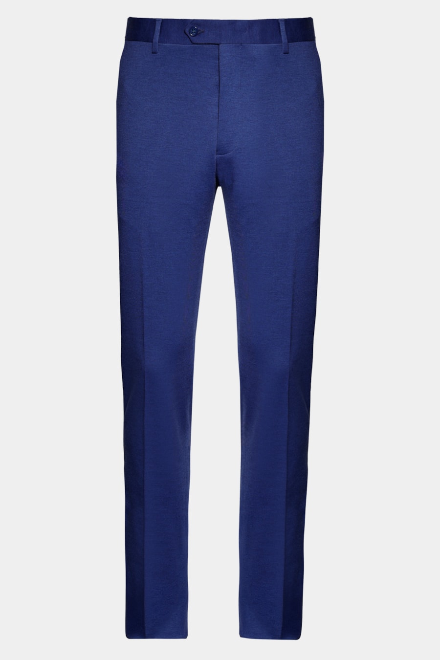 Calça Alfaiataria Malha Mescla Slim Azul Medio — foto 6 de 6