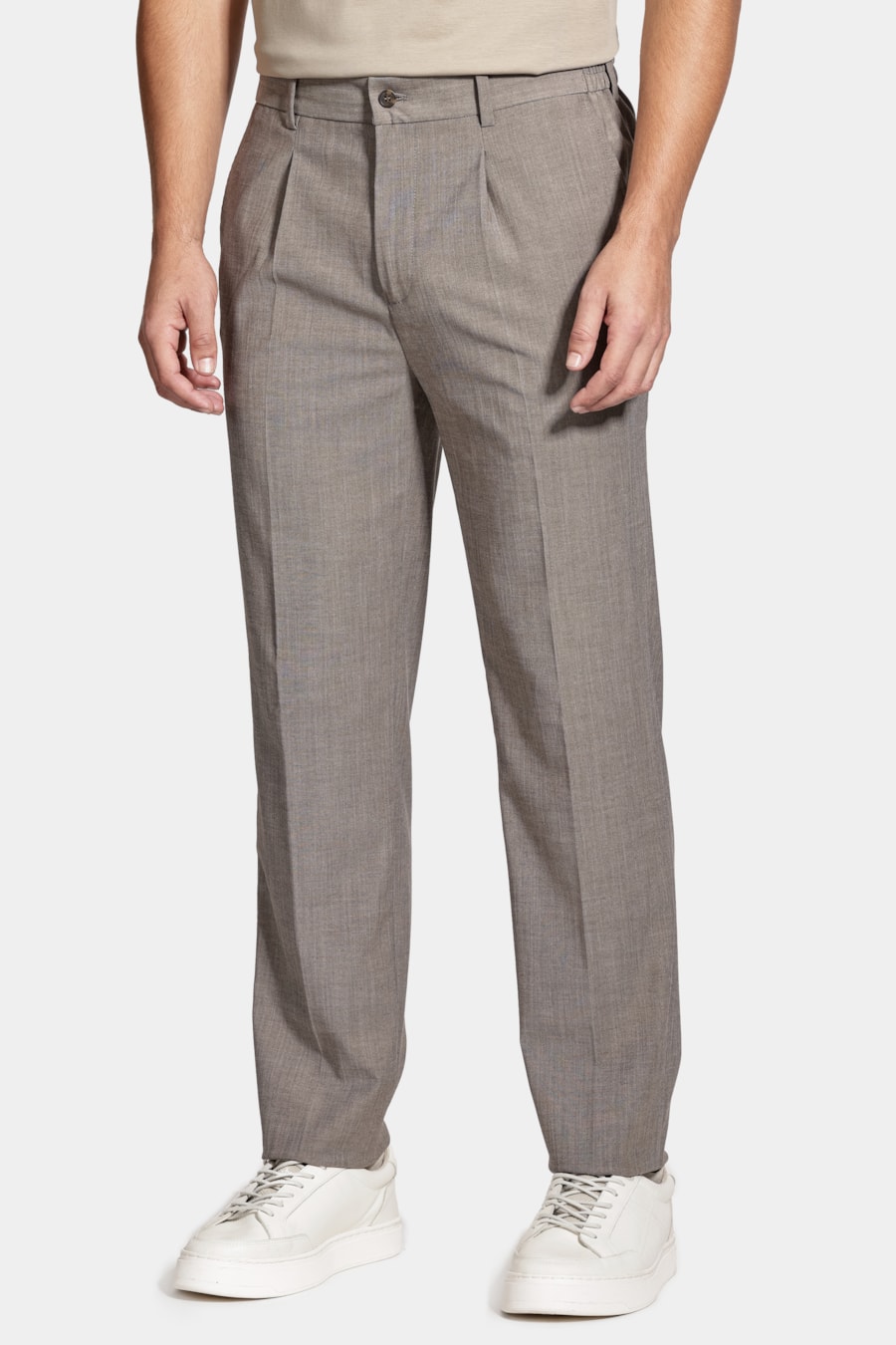 Calça Alfaiataria Mescla Anatômica Fendi — foto 1 de 7