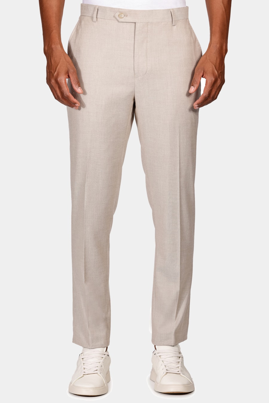 Calca Alfaiataria Oxford Super Slim (Pa) Cáqui — foto 1 de 6