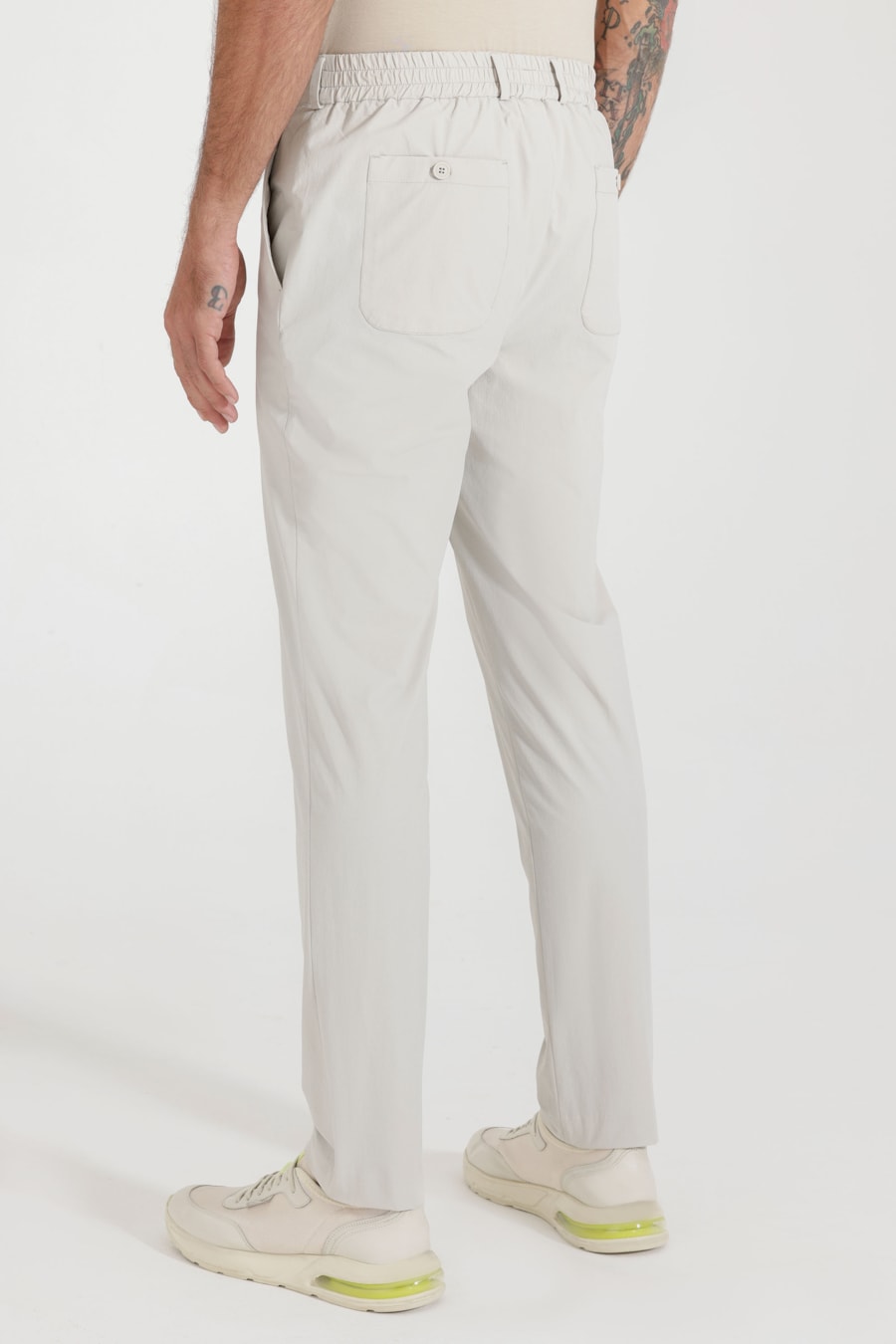 Calça Alfaiataria Ripstop Flex Off White — foto 5 de 6
