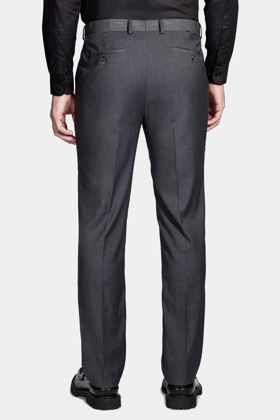 Calça Alfaiataria Slim Com Elastano Marinho — foto 5 de 5