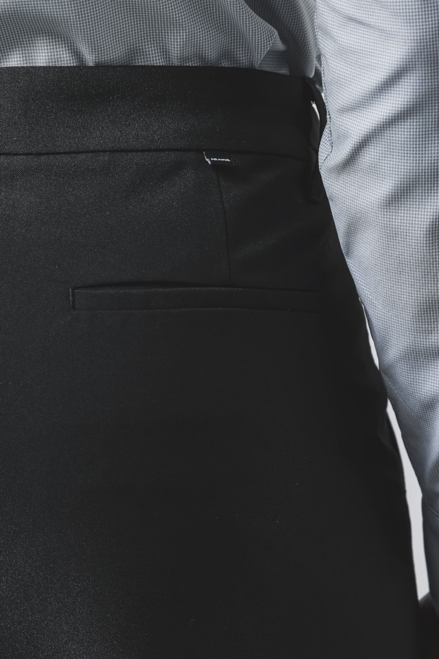 Calça Alfaiataria Smart Cós Ajustado Preto — foto 4 de 6