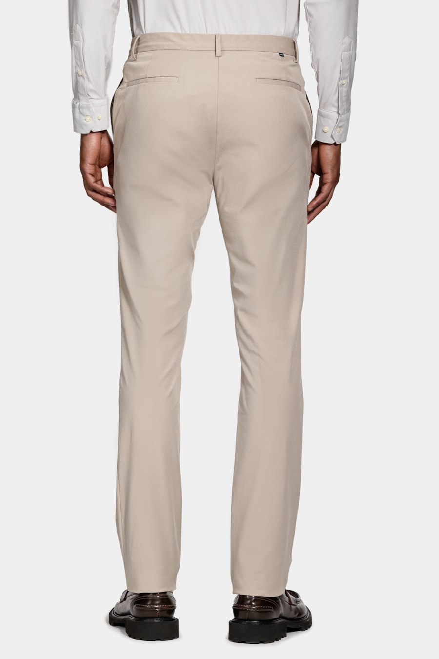 Calça Alfaiataria Soft Super Slim Caqui — foto 5 de 6