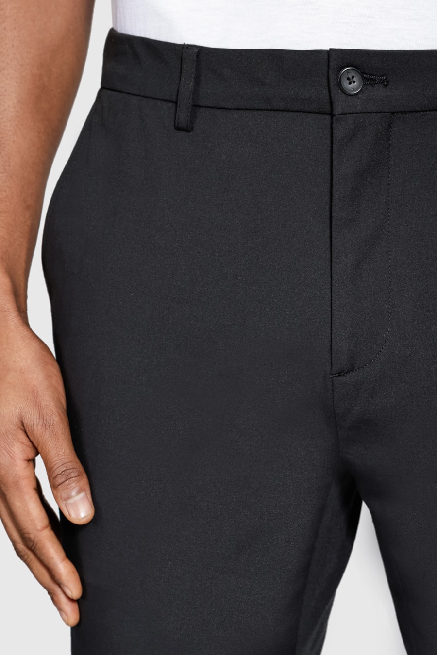 Calça Alfaiataria Soft Super Slim Preto — foto 3 de 6