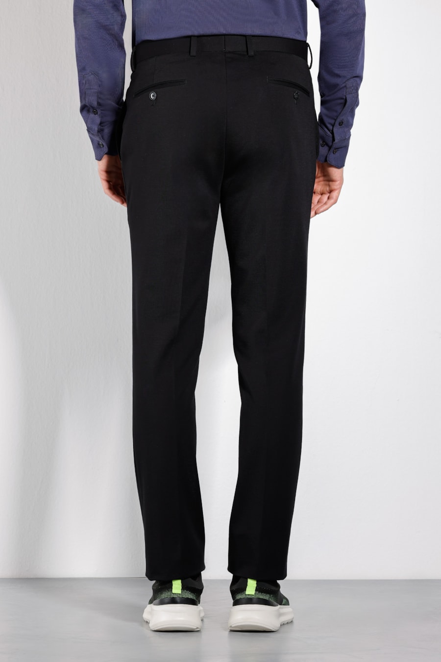 Calça Alfaiataria Super Slim Flamê Preto — foto 3 de 3
