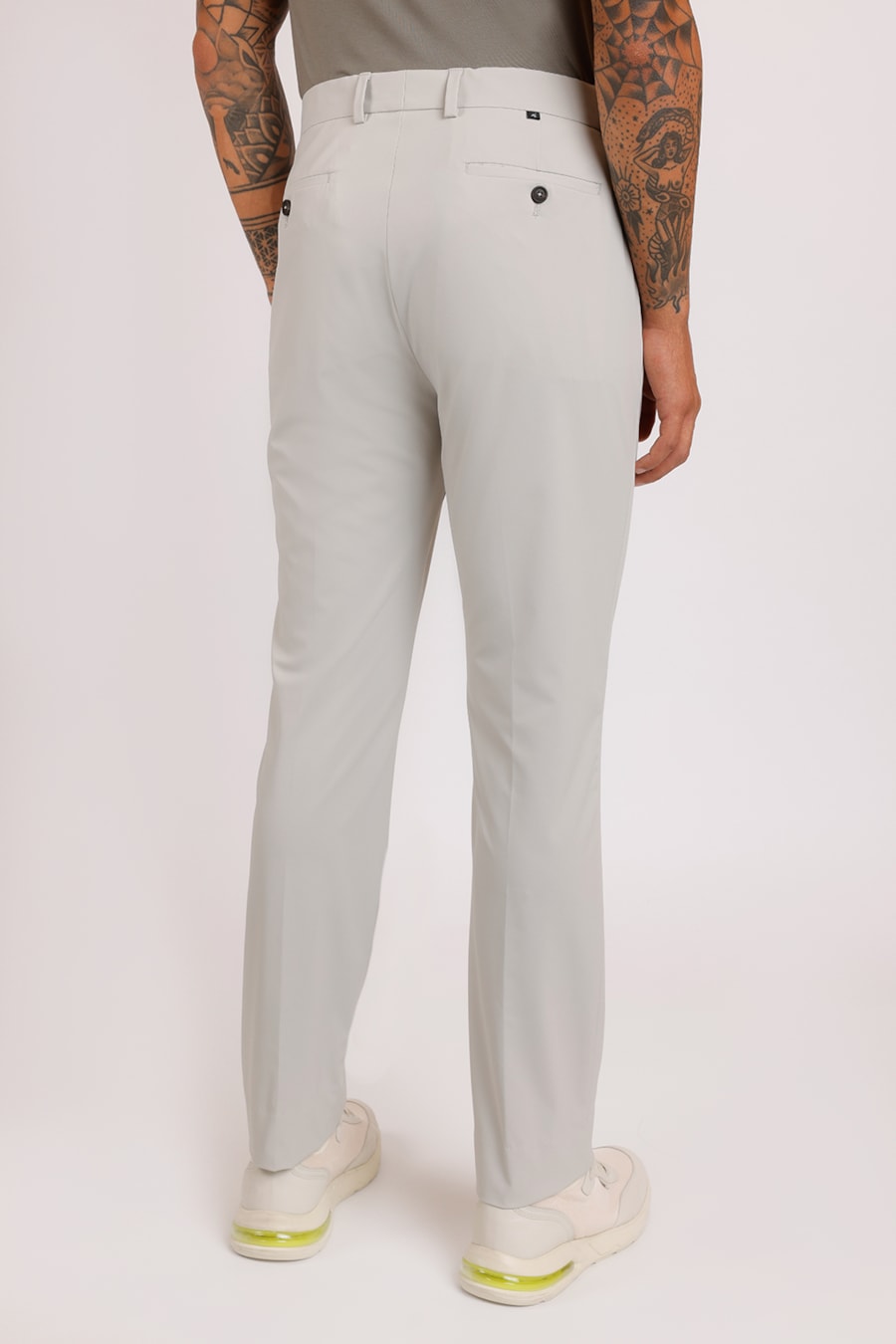Calça Alfaiataria Tech Flex Slim Cáqui — foto 7 de 7