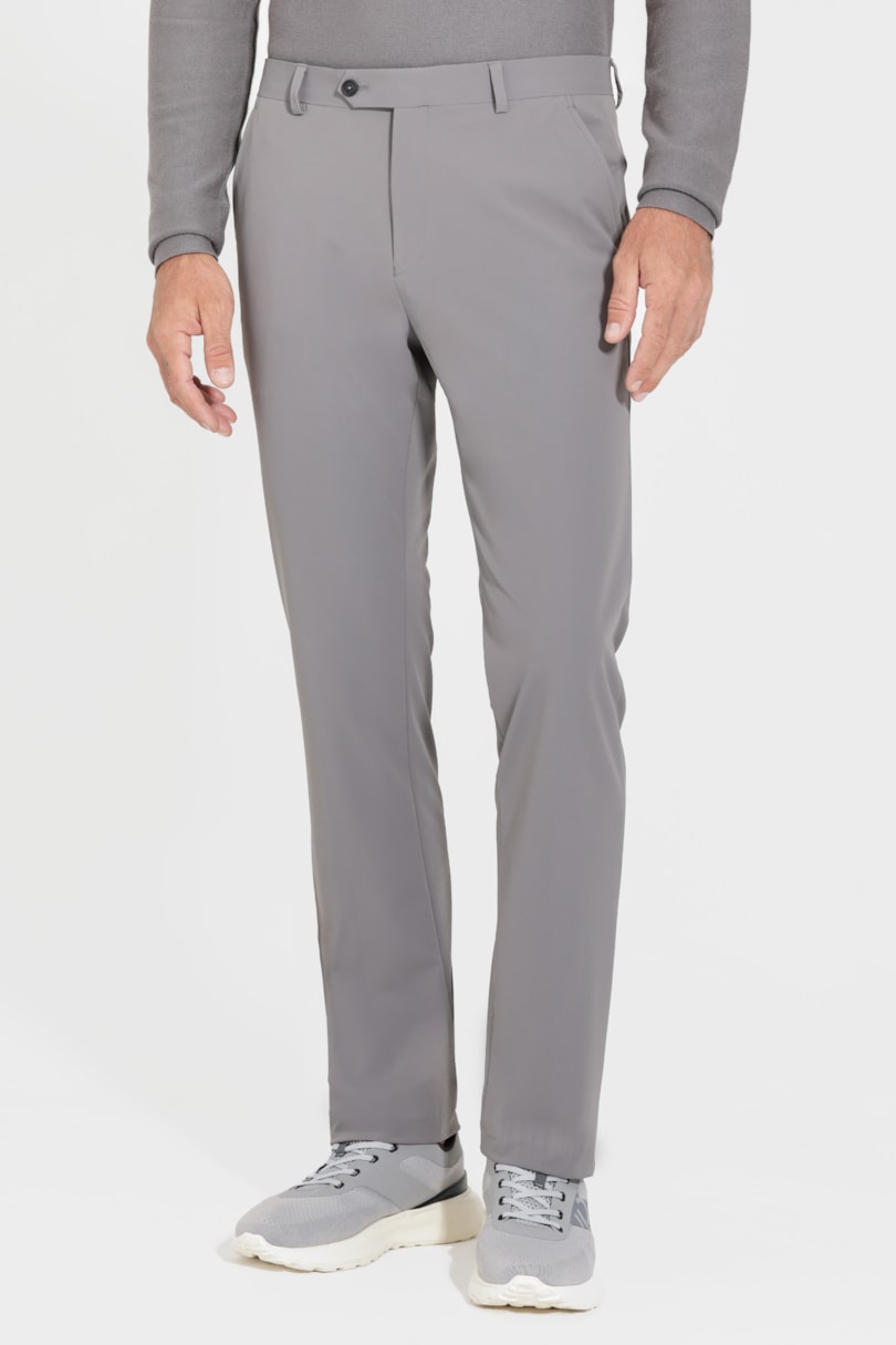 Calça Alfaiataria Tech Flex Slim Cinza Grafite