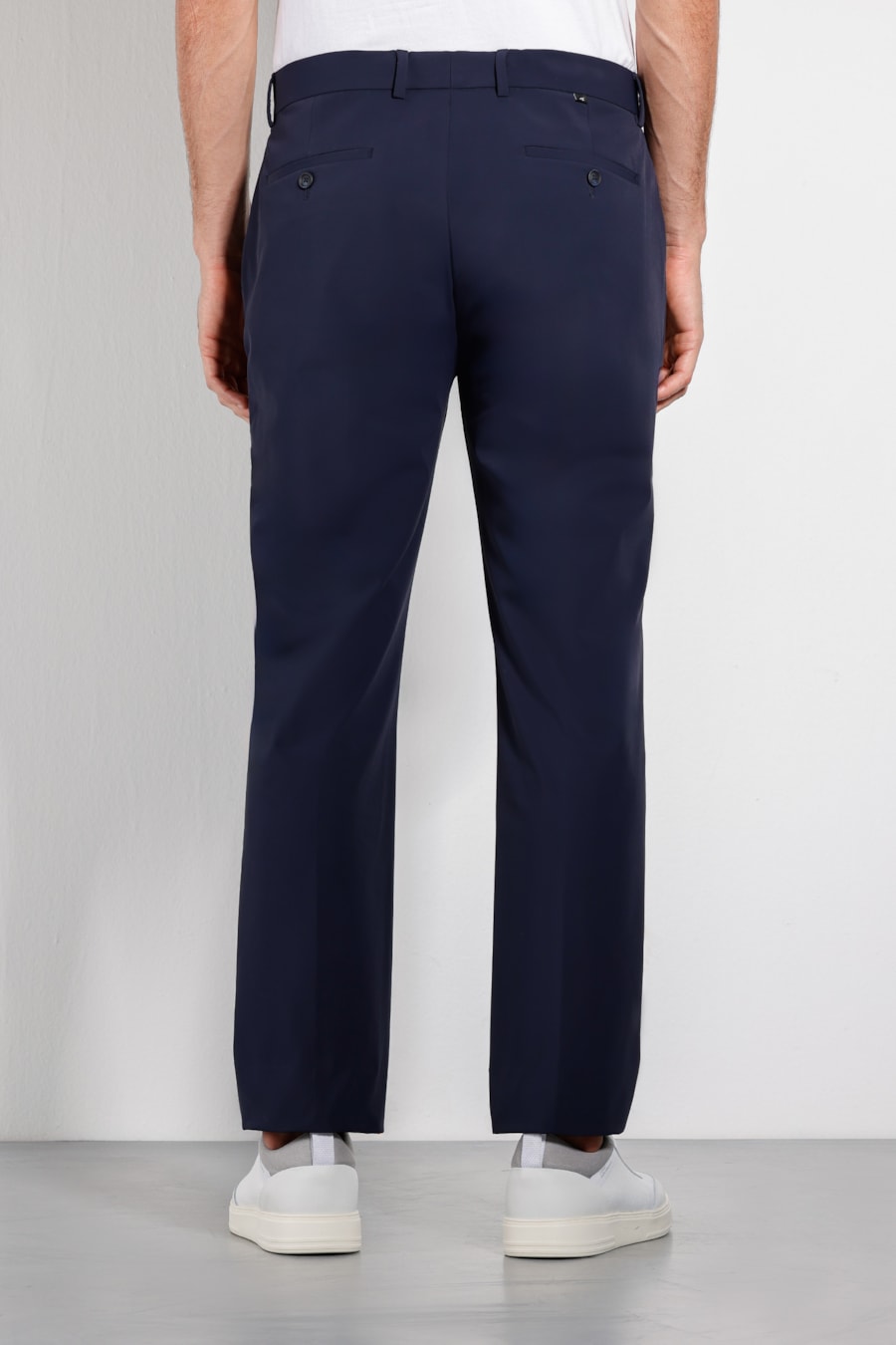 Calça Alfaiataria Tech Flex Slim Marinho — foto 2 de 6