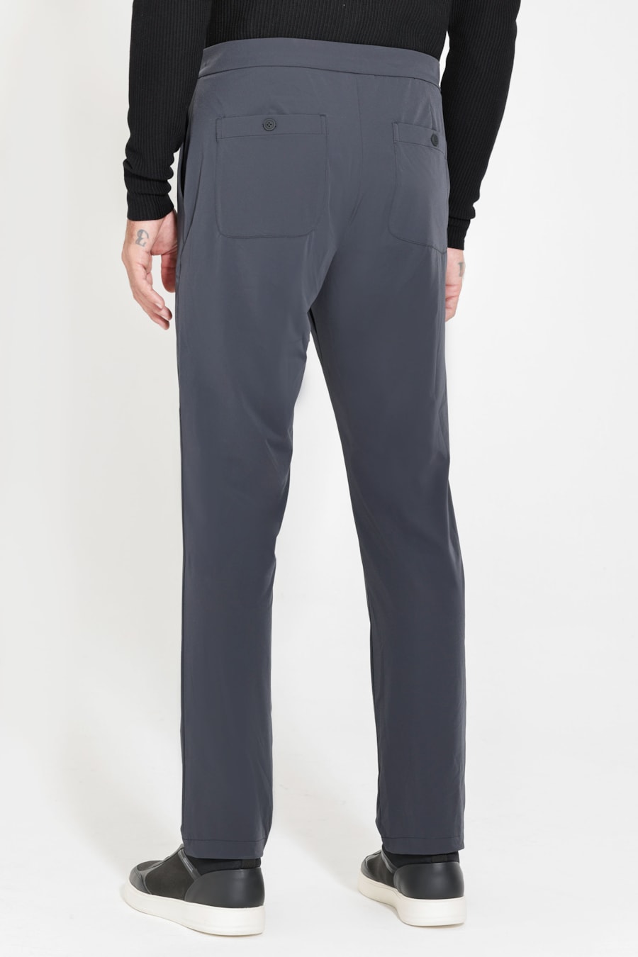 Calça Alfaiataria Tech Jacquard Marinho — foto 5 de 6