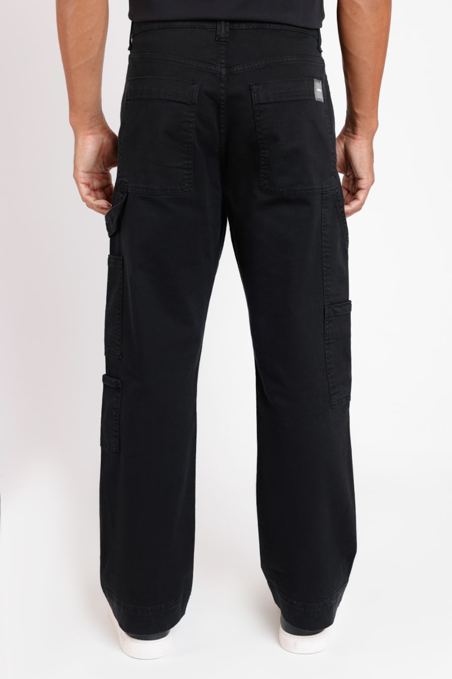 Calça Carpinteiro Off And Black Preto — foto 3 de 3