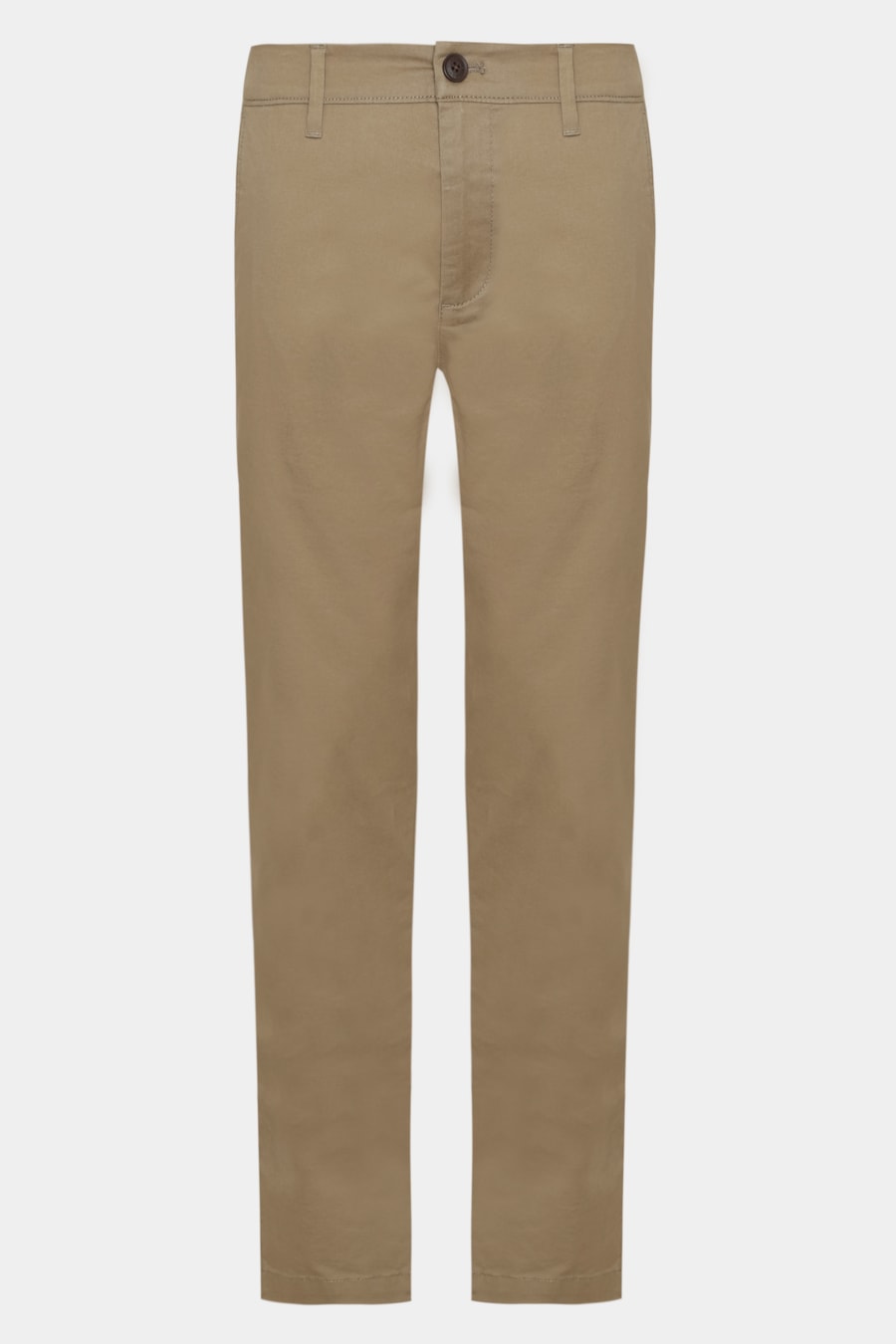 Calça Chino Algodão Premium Básica Caqui — foto 6 de 6
