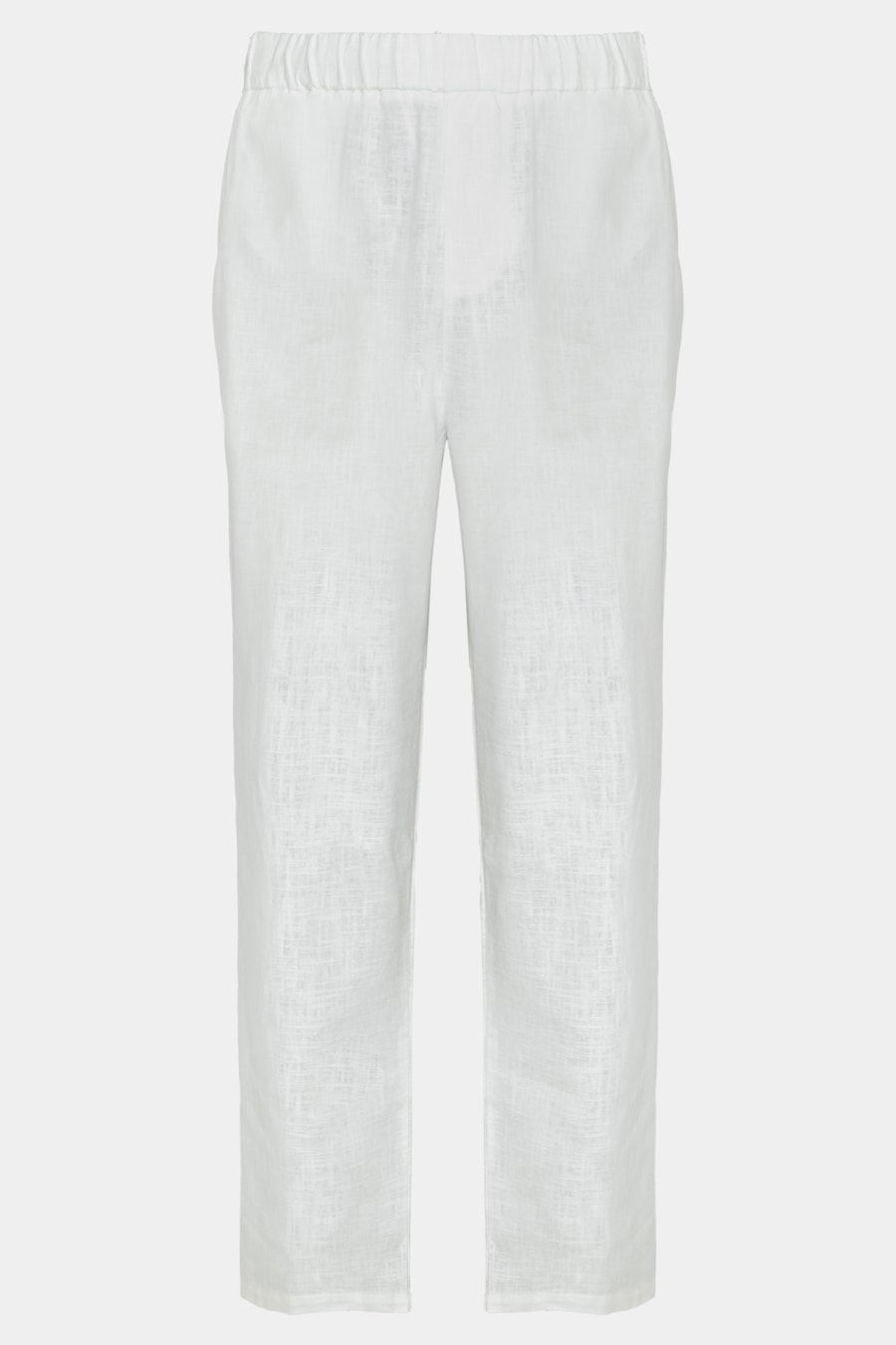 Calca Chino Ampla Rustica Off White — foto 6 de 7