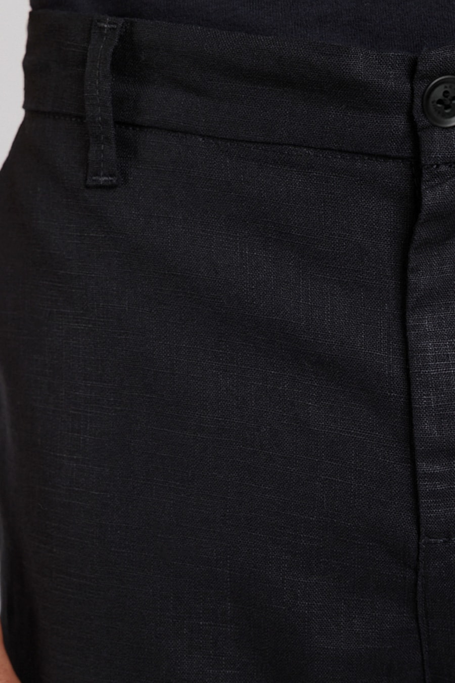 Calça Chino Ampla Rústica Preto — foto 1 de 3