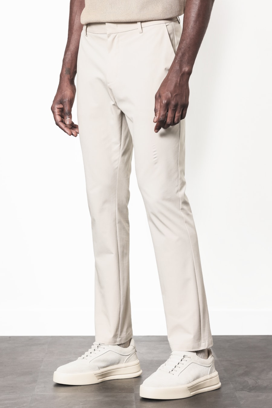 Calça Chino Basic Cinza — foto 1 de 7