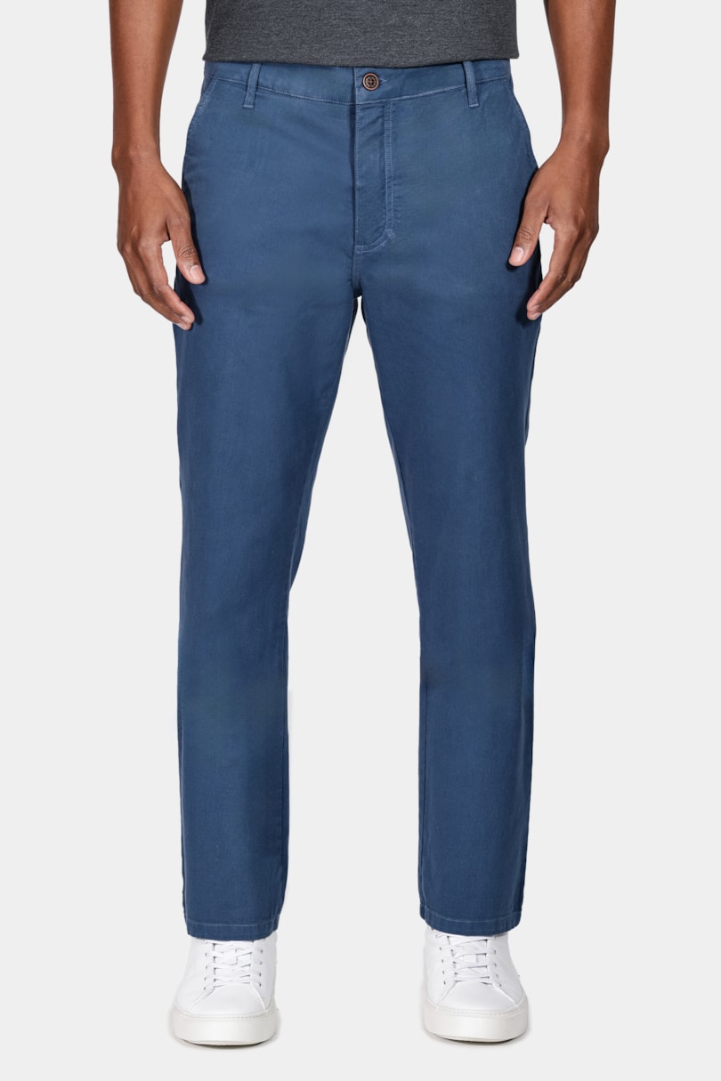 Calça Chino Básica Alumínio