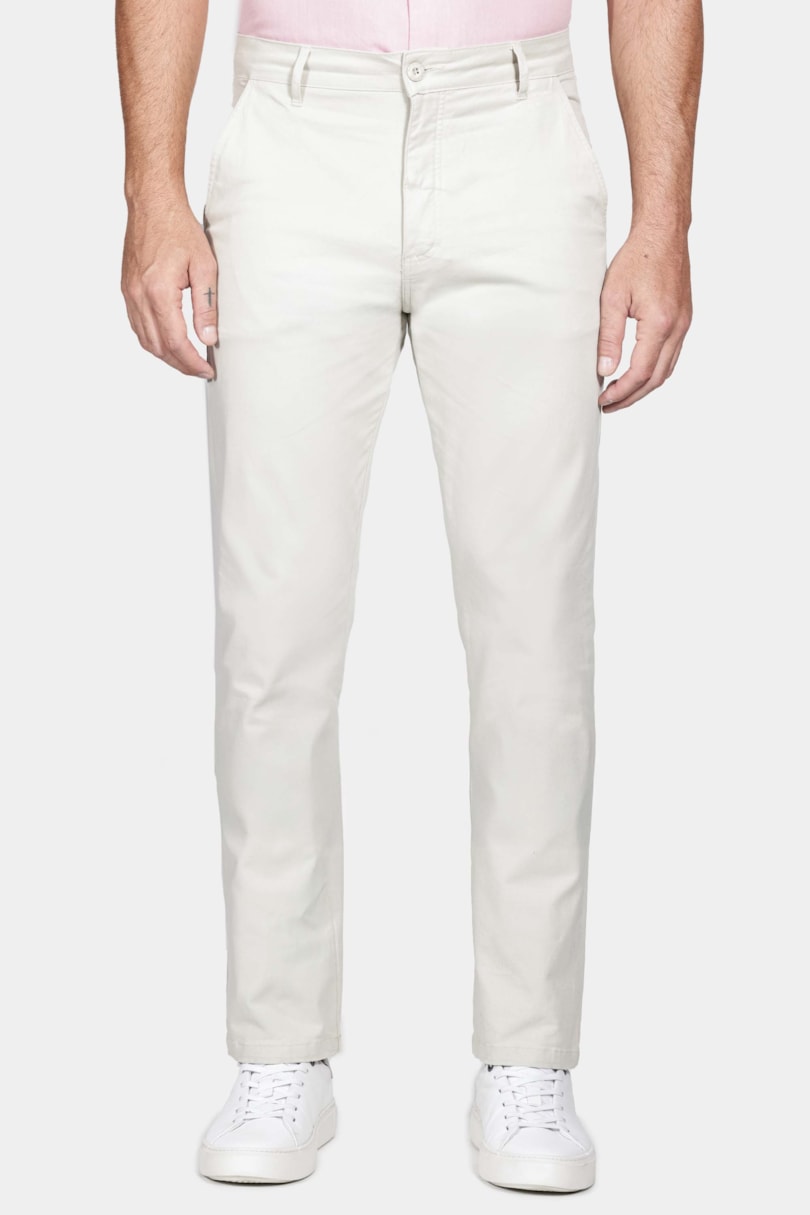 Calça Chino Básica Areia
