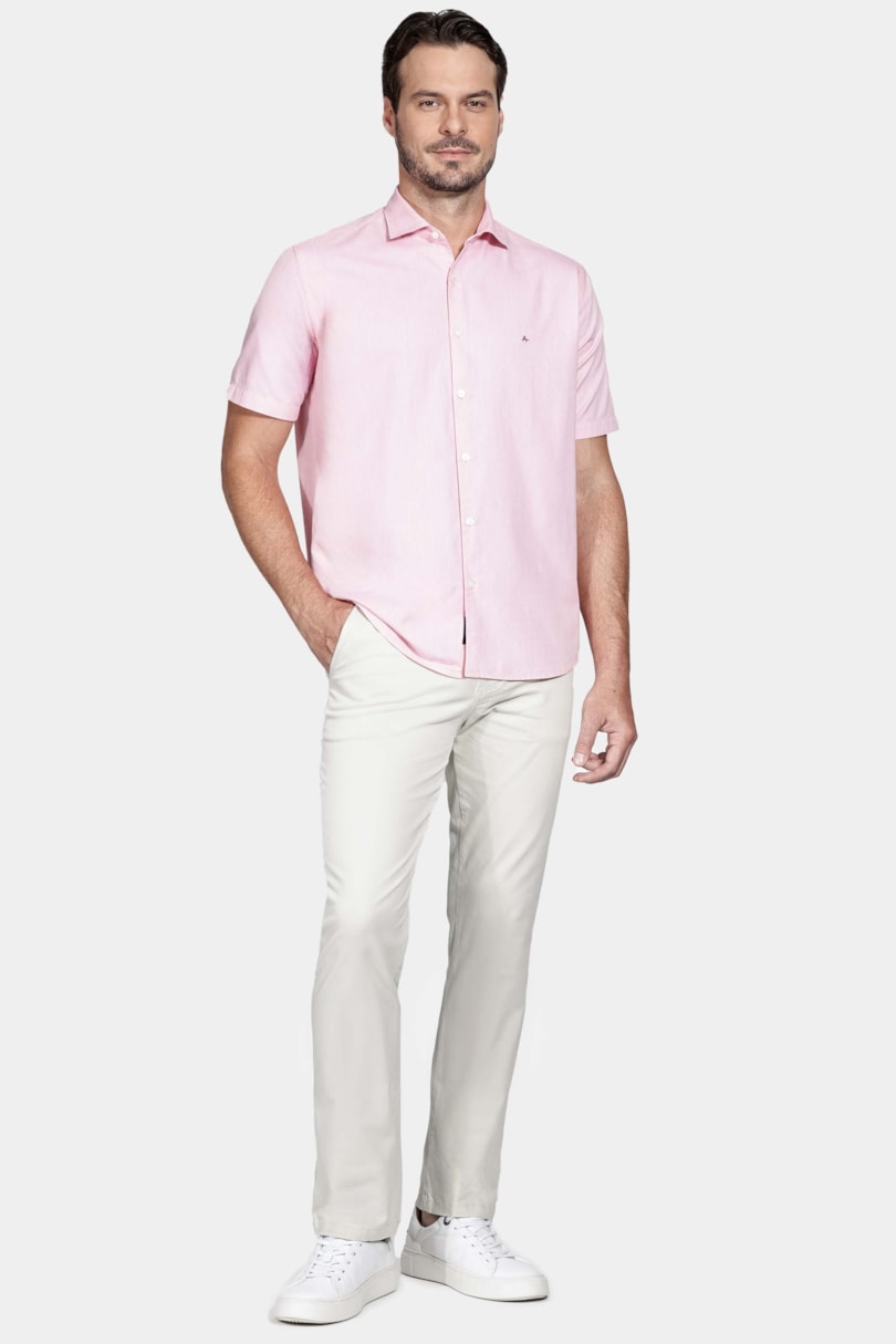Calça Chino Básica Areia
