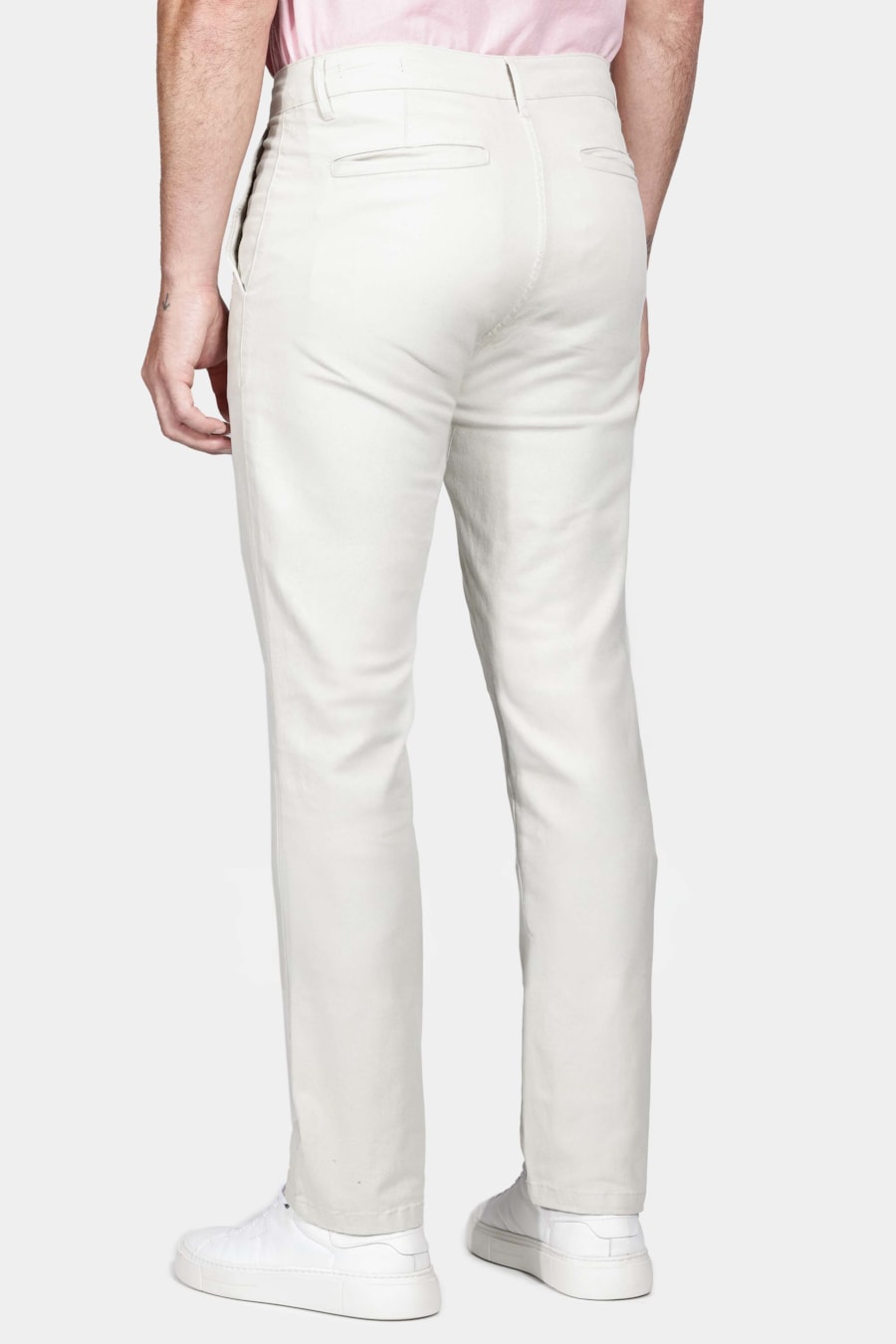 Calça Chino Básica Areia — foto 5 de 5