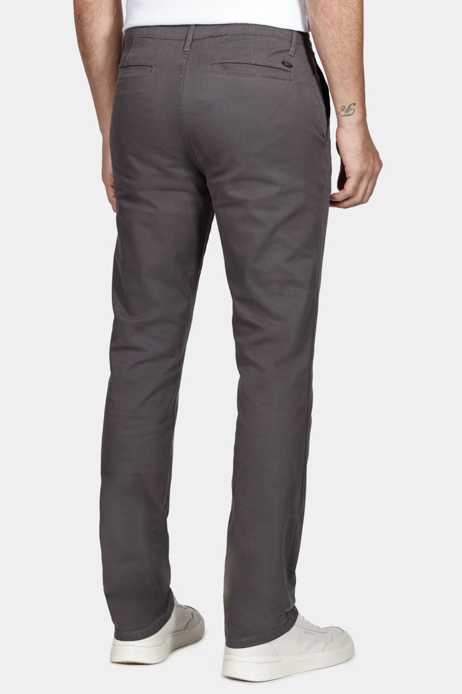 Calça Chino Básica Chumbo — foto 5 de 5