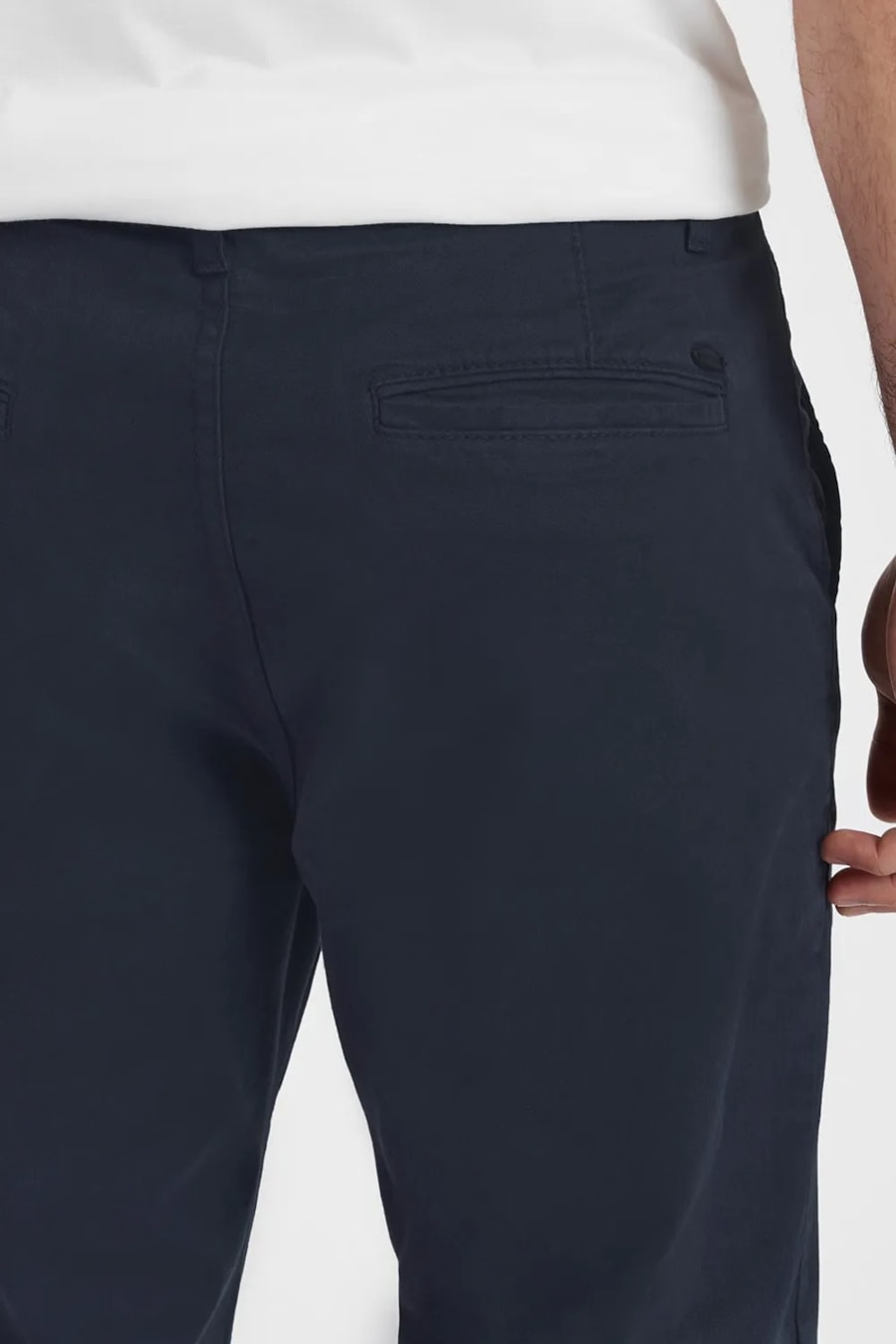 Calça Chino Básica Marinho — foto 4 de 5