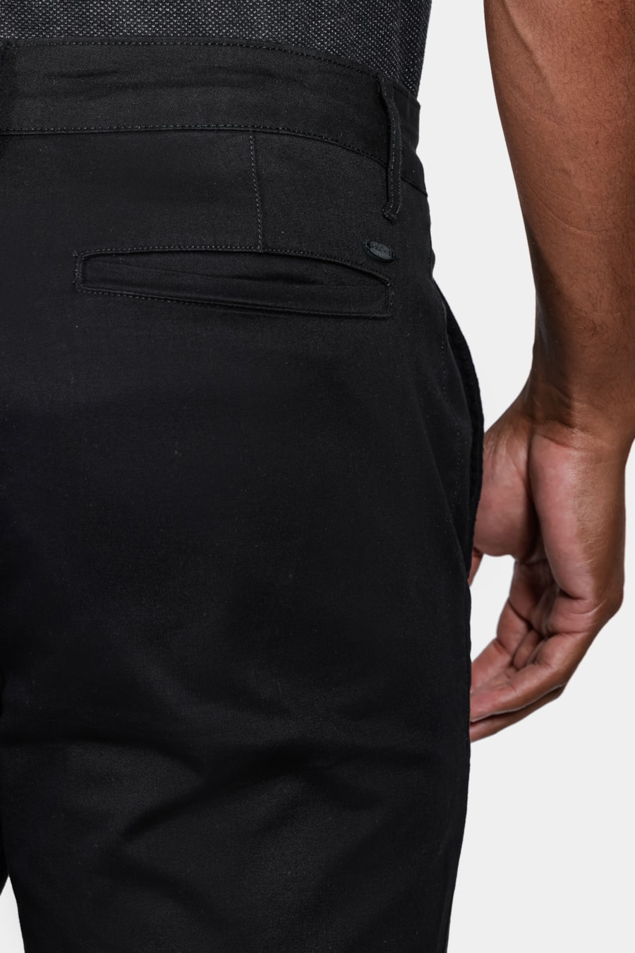 Calça Chino Básica Preto — foto 4 de 6