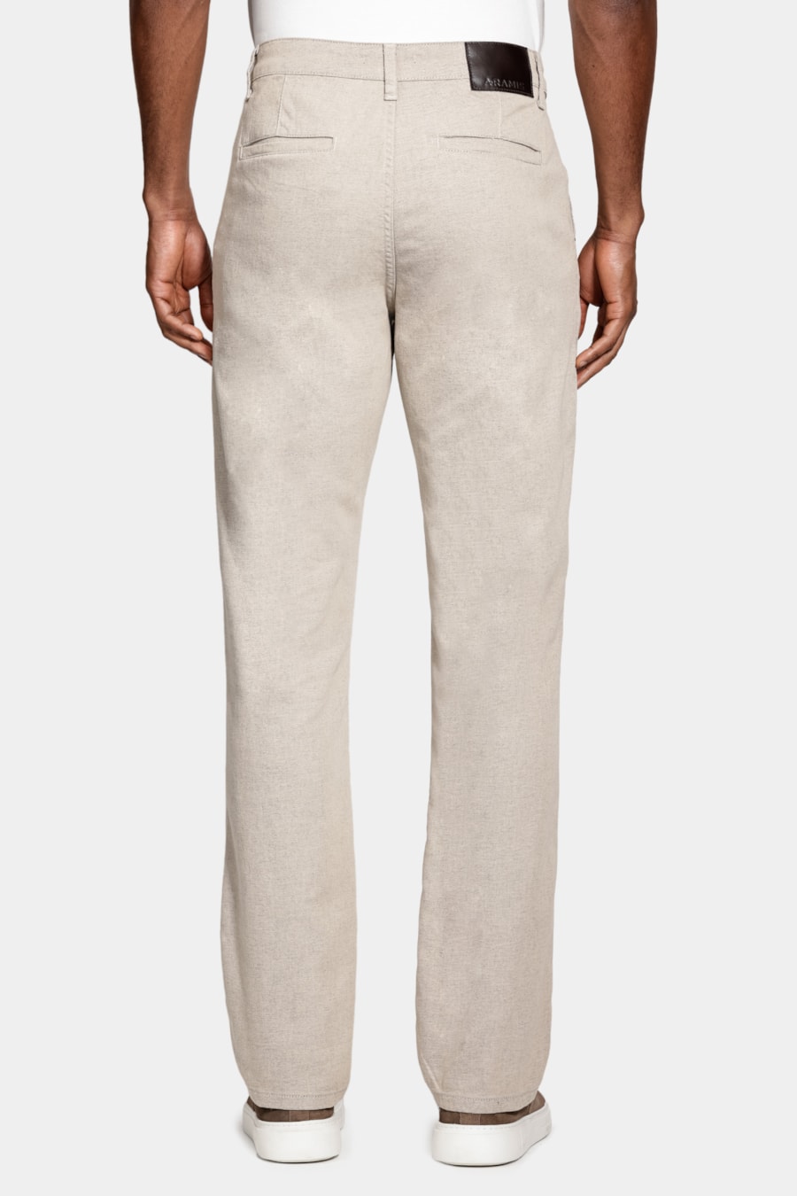 Calça Chino Bolso Faca Moline Areia — foto 5 de 6