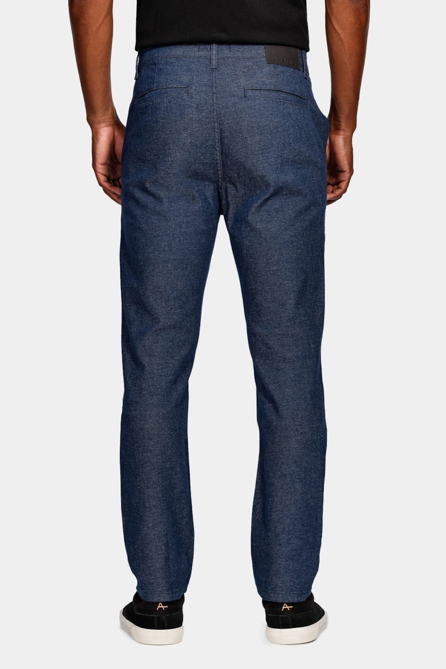 Calça Chino Bolso Faca Moline Azul Índigo — foto 9 de 11
