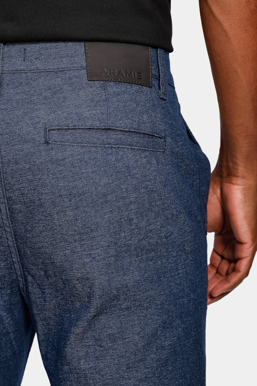 Calça Chino Bolso Faca Moline Azul Índigo — foto 8 de 11
