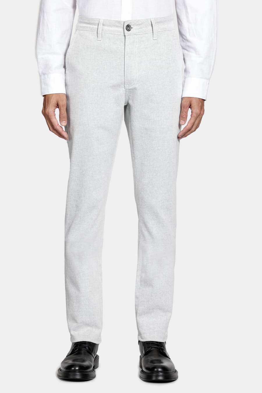 Calça Chino Bolso Faca Moline Branco — foto 1 de 6