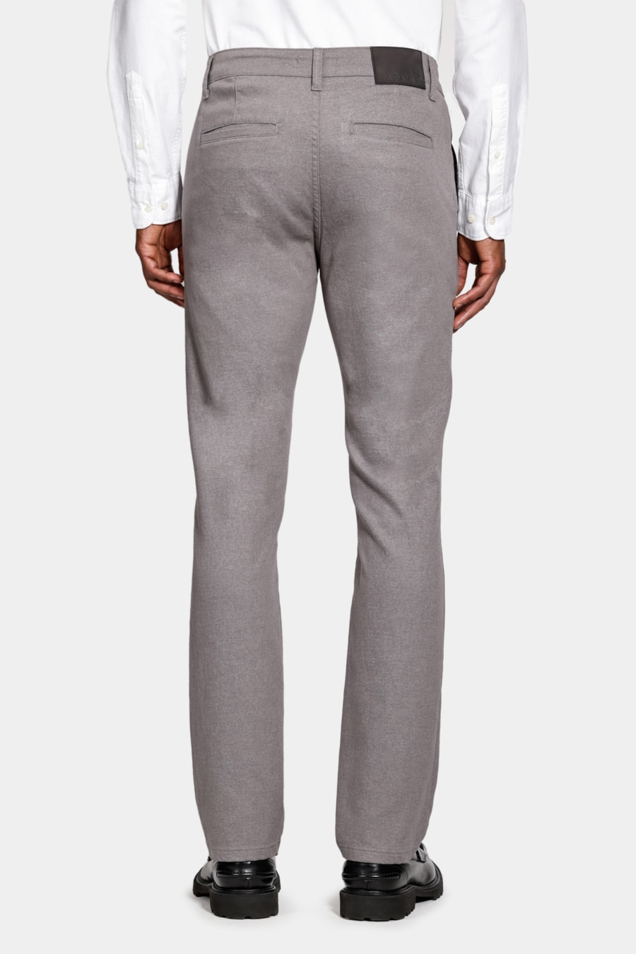 Calça Chino Bolso Faca Moline Chumbo — foto 5 de 6