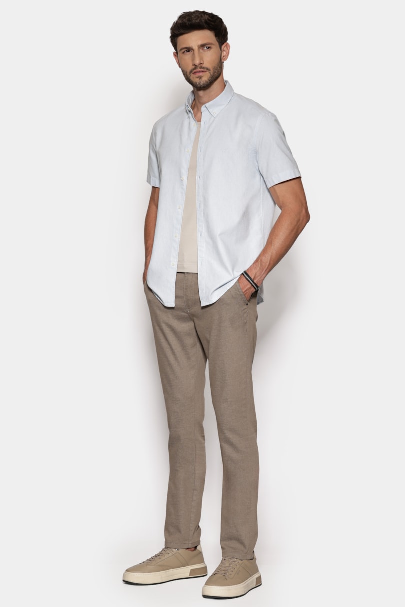 Calça Chino Bolso Faca Moline Fendi