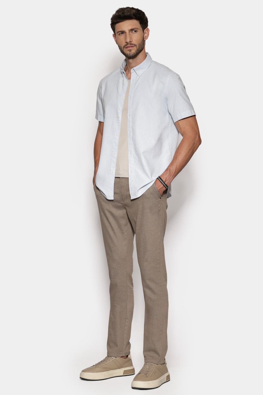Calça Chino Bolso Faca Moline Fendi — foto 2 de 6