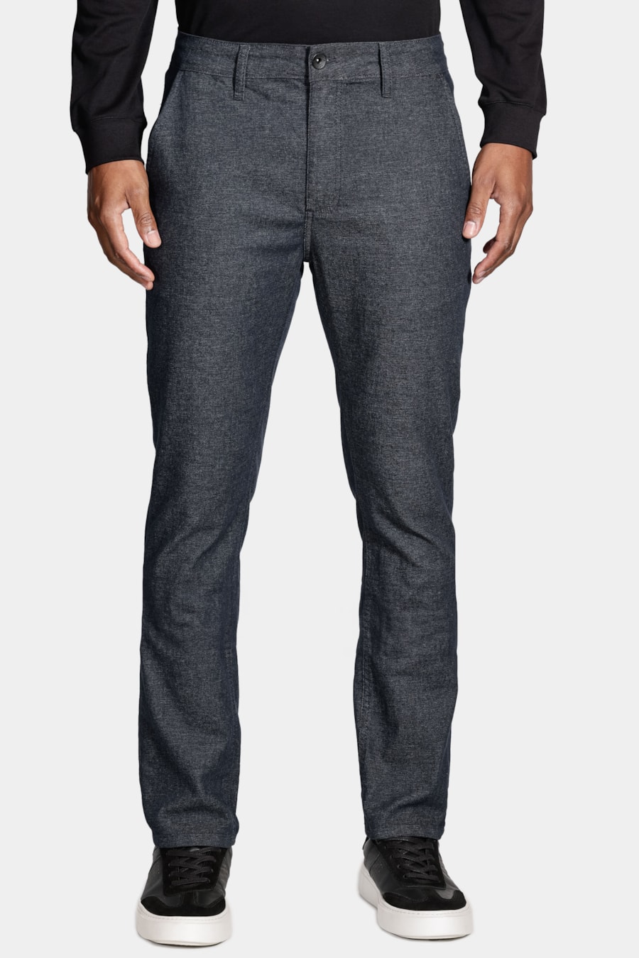 Calça Chino Bolso Faca Moline Marinho — foto 1 de 6